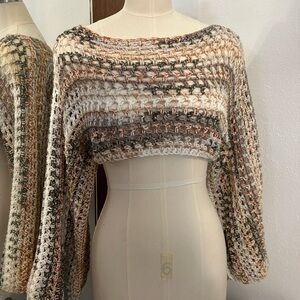 Handmade Multicolor Knit Sweater